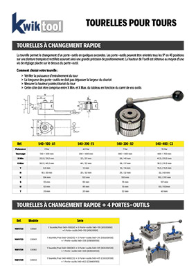 Tourelles pour tours