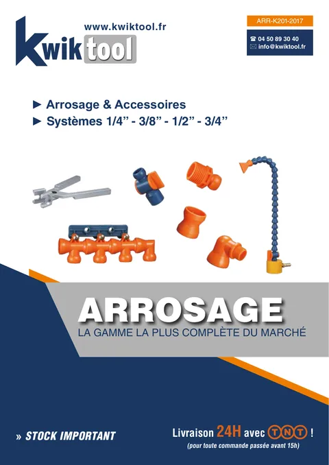 Couverture du catalogue Arrosage