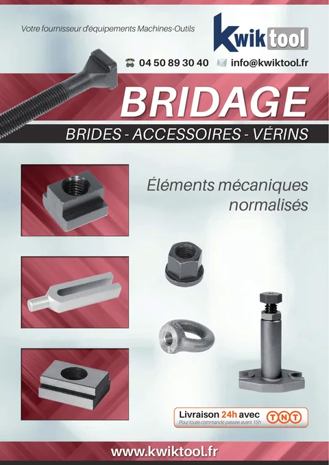Couverture du catalogue Bridage