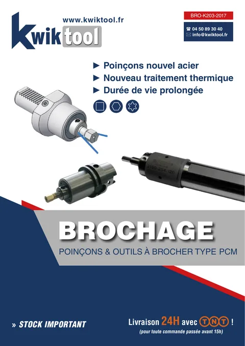 Couverture du catalogue Brochage