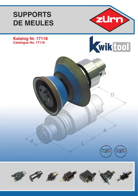 Couverture du catalogue Supports de meules