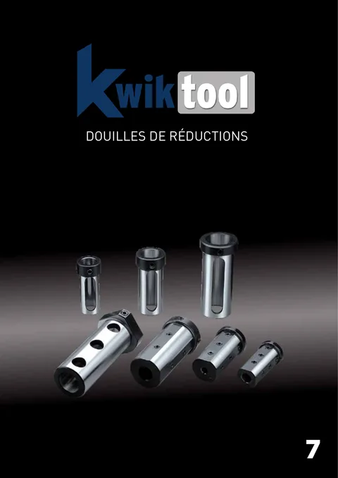 Couverture du catalogue Douilles de réductions