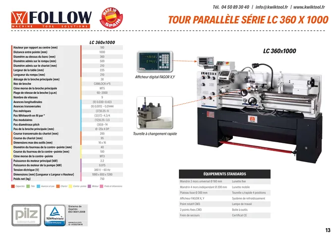Couverture du catalogue Tours Follow